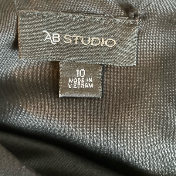 AB Studio Black Dress - Picture 2 of 4